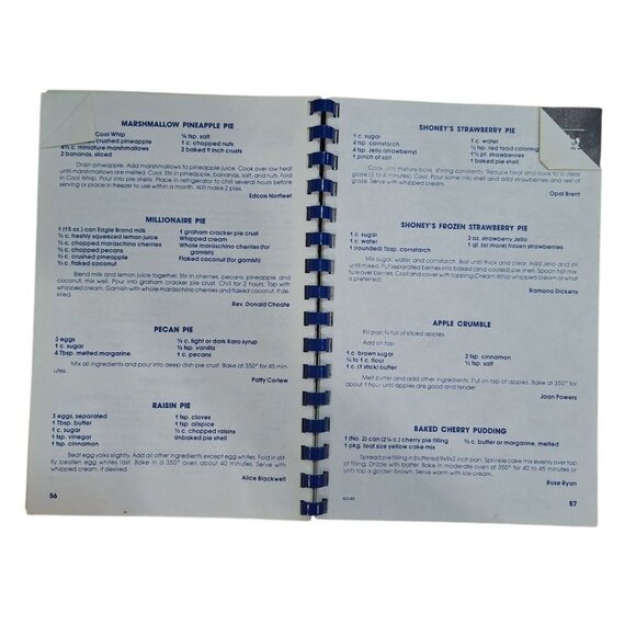 Pennington United Methodist Best from the Bend Vol 2 Cook Book Church Womens - Picture 6 of 9